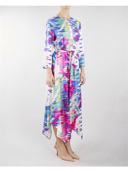 Midi dress with pixel print Manila Grace MANILA GRACE | abito | A265VSMA432
